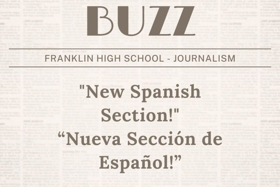 The Buzz New Spanish Section; Nuestro Espacio