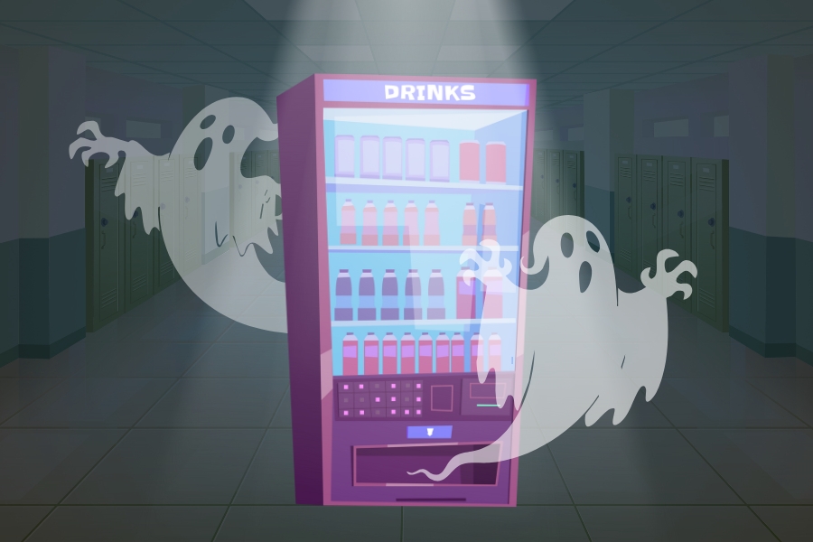 Abandoned Vending Machine Haunts FHS Hall